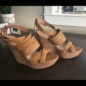 Loeffler Randall Cork Wedges